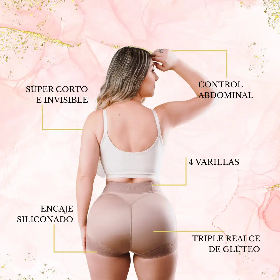 Short Cachetero®️| Triple realce | Control abdominal